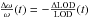Mathematical equation: \hbox{$\frac{\Delta \omega}{\omega}(t)=-\frac{\Delta {\rm LOD}}{{\rm LOD}}(t)$}