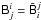 Mathematical equation: \hbox{$\tens{B}^i_j=\tens{\bar B}^j_i$}
