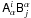 Mathematical equation: \hbox{$\tens{A}^i_\alpha\tens{B}^\alpha_j$}