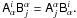 Mathematical equation: \hbox{$\tens{A}^i_\alpha \tens{B}^\alpha_j=\tens{A}^\alpha_j \tens{B}^i_\alpha.$}