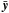 Mathematical equation: \appendix \setcounter{section}{1} \hbox{$\bar{\vec y}$}