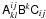 Mathematical equation: \appendix \setcounter{section}{1} \hbox{$\tens{A}_{kl}^{ij}\tens{B}^{k}\tens{C}_{ij}$}