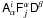 Mathematical equation: \appendix \setcounter{section}{1} \hbox{$\tens{A}_{\alpha}^{i}\tens{F}_{j}^{\alpha}\tens{D}^{\beta}$}