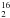 Mathematical equation: \appendix \setcounter{section}{2} \hbox{$_2^{16}$}