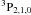 \hbox{${}^3 {\rm P}_{2,1,0}$}