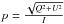 \hbox{$p=\frac{\sqrt{Q^2+U^2}}{I}$}
