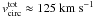 Mathematical equation: \appendix \setcounter{section}{1} \hbox{$v_{\rm{circ}}^{\rm{tot}} \approx 125~\rm{km~s^{-1}}$}