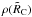 \hbox{$\rho(\tilde{R}_{\rm C})$}