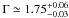 \appendix \setcounter{section}{1} \hbox{$\Gamma \simeq 1.75^{+0.06}_{-0.03}$}