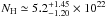 \appendix \setcounter{section}{1} \hbox{$N_{\rm H} \simeq 5.2^{+1.45}_{-1.20} \times 10^{22}$}