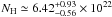 \appendix \setcounter{section}{1} \hbox{$N_{\rm H} \simeq 6.42^{+0.93}_{-0.56} \times 10^{22}$}
