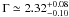 \appendix \setcounter{section}{1} \hbox{$\Gamma \simeq 2.32^{+0.08}_{-0.10}$}
