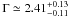 \appendix \setcounter{section}{1} \hbox{$\Gamma \simeq 2.41^{+0.13} _{-0.11}$}