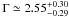 \appendix \setcounter{section}{1} \hbox{$\Gamma \simeq 2.55^{+0.30} _{-0.29}$}
