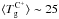 \hbox{$\langle T_{\rm g}^{\rm C^+} \rangle \sim 25$}