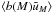 Mathematical equation: \hbox{$\lag b(M) \tu_M\rag$}