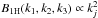 Mathematical equation: \hbox{$B_{1\rm H}(k_1,k_2,k_3) \propto k_j^2$}