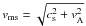 \hbox{$v_{\rm ms}=\sqrt{c_{\rm s}^2+v_{\rm A}^2}$}