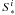 Mathematical equation: \appendix \setcounter{section}{1} \hbox{$S_*^i$}