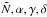 Mathematical equation: \appendix \setcounter{section}{1} \hbox{${\tilde N}, \alpha, \gamma, \delta$}