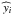\hbox{$\widehat{y}_i$}