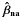 Mathematical equation: \appendix \setcounter{section}{1} \hbox{$\vec{\hat{\beta}_{\rm na}}$}