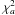 Mathematical equation: \appendix \setcounter{section}{2} \hbox{$\chi_{a}^2$}
