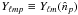 Mathematical equation: \hbox{$Y_{\ell m p}\equiv Y_{\ell m} ({\nv_p})$}