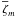\hbox{$\overline{\zeta}_{m}$}