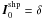 \hbox{$\I^{\rm shp}_0 = \delta$}