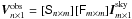 \hbox{$\V^{\rm obs}_{n\times 1} = [{\Sa}_{n\times m}] [\F_{m\times m}] \I^{\rm sky}_{m\times 1} $}