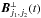Mathematical equation: \hbox{$\boldsymbol{B}_{j_1,j_2}^\perp(t)$}