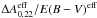 Mathematical equation: \hbox{$\Delta A^{\rm eff}_{0.22}/E(B-V)^{\rm eff}$}