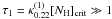 Mathematical equation: \hbox{$\tau_1=\kappa_{0.22}^{(1)}[N_{\rm H}]_{\rm crit}\gg 1$}