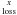 Mathematical equation: \hbox{$_{\rm loss}^{\,\,\,x}$}