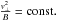 Mathematical equation: \hbox{$\frac{v_{\perp}^{2}}{B}={\rm const.}$}