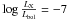 Mathematical equation: \hbox{$\log \frac{L_{\rm X}}{L_{\rm bol}}=-7$}