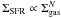 Mathematical equation: \hbox{$\Sigma_{\rm SFR}\propto\Sigma_{\rm gas}^N$}