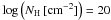 Mathematical equation: \hbox{$\log \left(N_{\rm H}\,[{\rm cm^{-2}}]\right) = 20$}