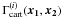 Mathematical equation: \hbox{$\Gamma^{(i)}_{\rm cart}(\vek{x_1},\vek{x_2})$}