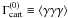 Mathematical equation: \hbox{$\Gamma^{(0)}_{\rm cart} \equiv \ba{\gamma\gamma\gamma}$}