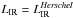 Mathematical equation: \hbox{$L_{\rm IR}=L_{\rm IR}^{\textit{Herschel}}$}