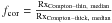 Mathematical equation: \hbox{$f_{\rm cor} = \frac{\rm Rx_{\rm Compton-thin,~median}}{\rm Rx_{Compton-thick,~median}}$}