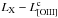 Mathematical equation: \hbox{$L_{\rm X} - L_{\rm [OIII]}^{\rm c}$}