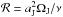 Mathematical equation: \hbox{${\cal R}=a_{\rm J}^2\Omega_{\rm J}/\nu$}