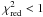 Mathematical equation: \hbox{$\chi^2_\mathrm{red}<1$}