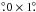 Mathematical equation: \hbox{$\fdg 0\times1 \fdg$}