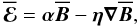 Mathematical equation: \begin{equation} \meanEMF=\aTens\meanBB - \eTens\nab \meanBB, \label{eq:Eansatz} \end{equation}