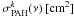 Mathematical equation: \appendix \setcounter{section}{1} \hbox{$\sigma_{\rm PAH}^k(\nu)\rm\,[cm^2]$}