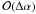 Mathematical equation: \hbox{${\cal O}(\Delta \alpha)$}